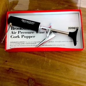 Final drop-Brookstone wine accessory